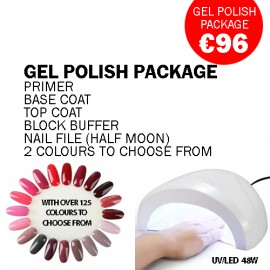 Gel Polishes Pack - 5pcs