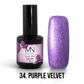 Gel Polish 34 - Purple Velvet 12ml 