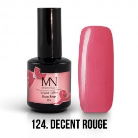 Gel Polish 124 - Decent Rouge 12ml 