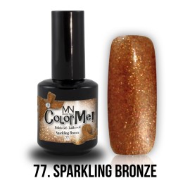 Gel Polish 77 - Sparkling Bronze 12ml