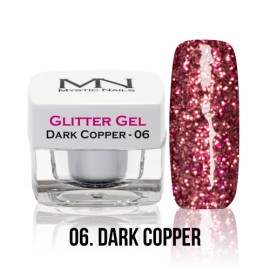 Glitter Gel - no.06. - Dark Copper - 4g