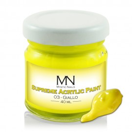 Supreme Acrylic Paint - 03 Giallo - 40ml