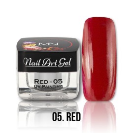 UV Painting Nail Art Gel - 05 - Red
