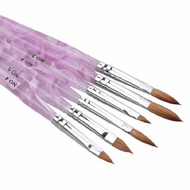 Acrylic Nail Brushes Set N 2,4,6,8,10,12