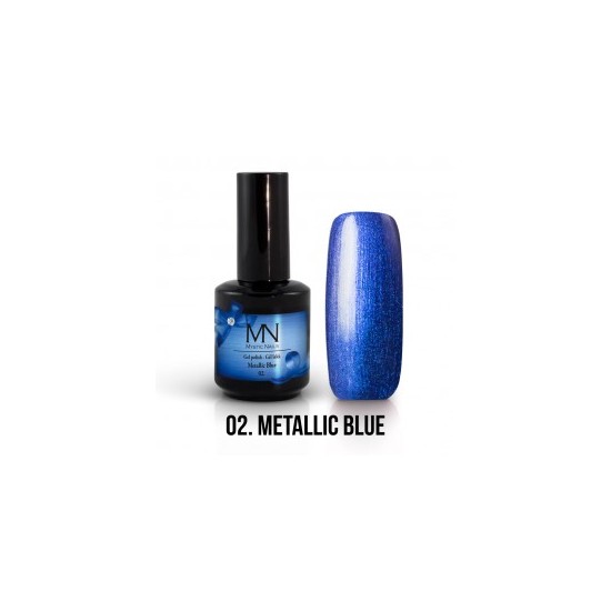 Gel Polish Metallic 02 - Metallic Blue 12 ml