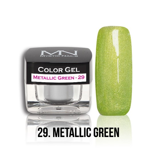 Color Gel - no.29. - Metallic Green