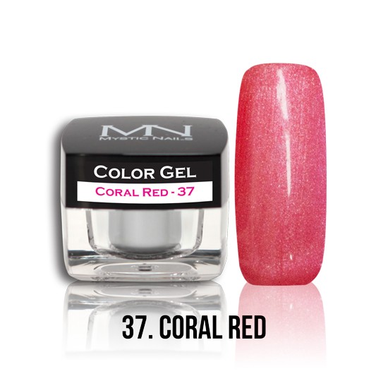 Color Gel - no.37. - Coral Red