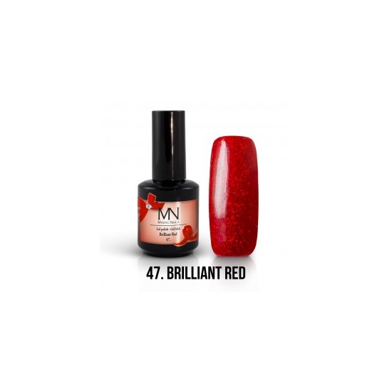 Gel Polish 47 - Brilliant Red 12ml 