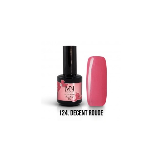 Gel Polish 124 - Decent Rouge 12ml 