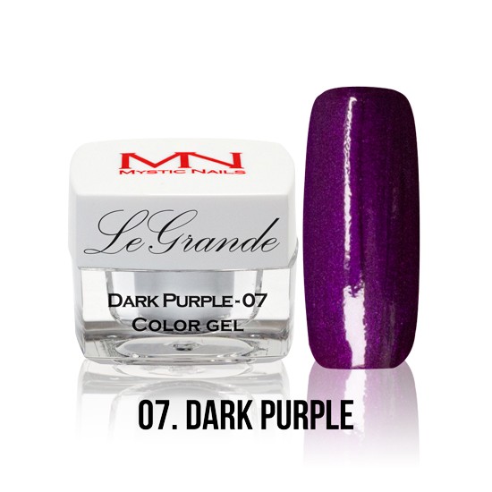 LeGrande Color Gel - no.07. - Dark Purple - 4 g