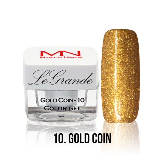 LeGrande Color Gel - no.10. - Gold Coin - 4 g