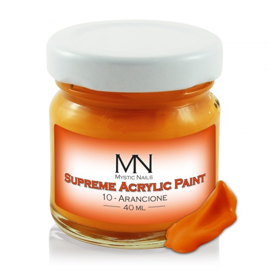 Supreme Acrylic Paint - 10 Arancione - 40ml